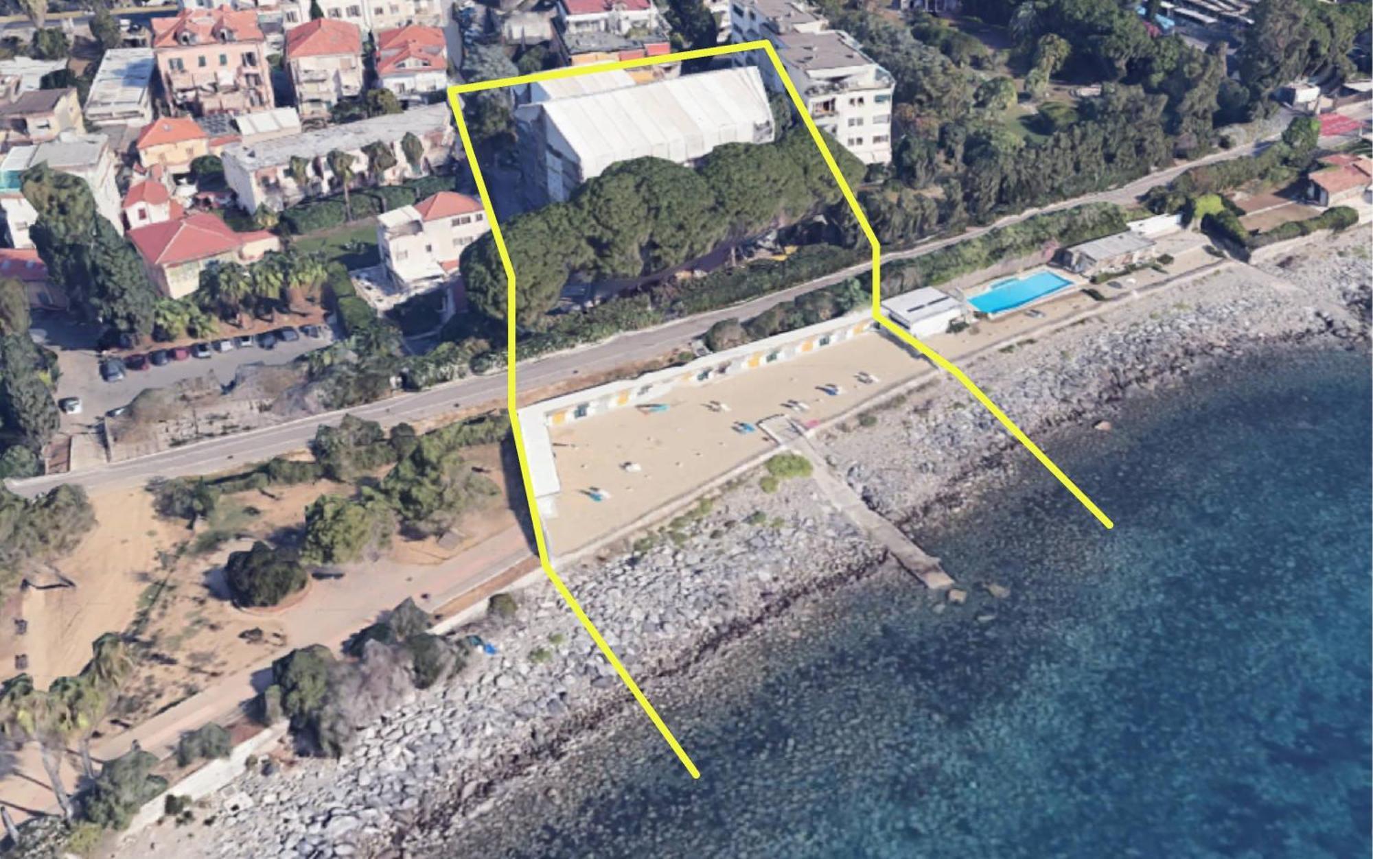 Tirrenia Beach House - Sea Front With Private Beach Санремо Экстерьер фото
